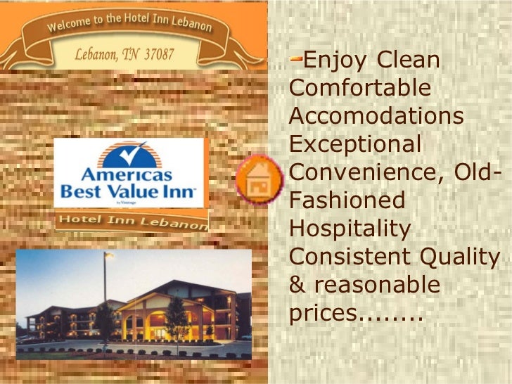 Lebanon Hotel Tn