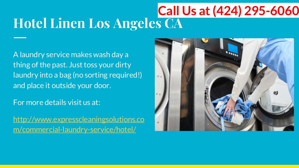 Hotel Linen Laundry Service Los Angeles CA