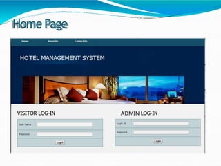 Home Page
 