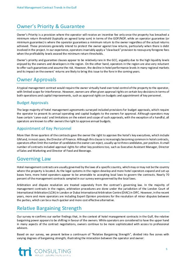 management contract