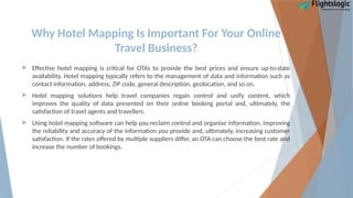Hotel Mapping | Hotel Mapping Solution | Hotel Mapping Tool | PPTX