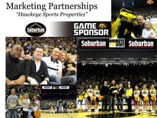 Marketing Partnerships
“Hawkeye Sports Properties”
 