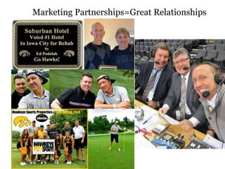 Marketing Partnerships=Great Relationships
 