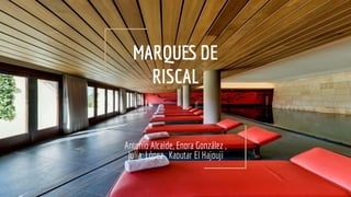 Hotel marques de riscal def | PDF
