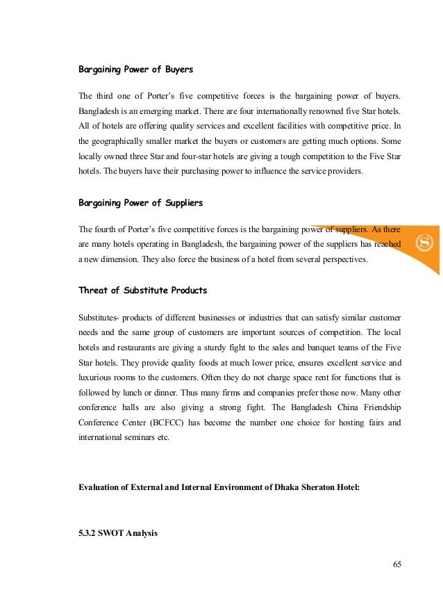 bargaining power of buyers in food industry bargaining power of buyers in food industry