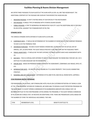 Hotel Need Dates Example.pdf Hotel planning | PDF