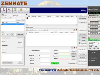 ZENNATE 
Powered By: Zennate Technologies Pvt Ltd. 
 
