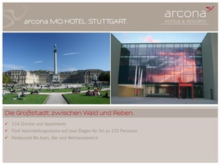 arcona HOTELS & RESORTS - MICE Presentation