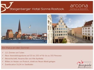 arcona HOTELS & RESORTS - MICE Presentation