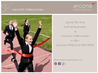 arcona HOTELS & RESORTS - MICE Presentation