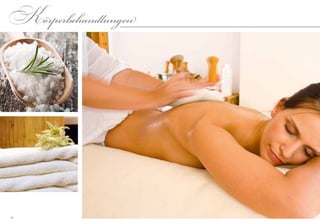 6160
Körperbehandlungen
 