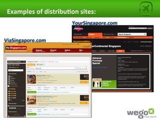 Examples	
  of	
  distribu0on	
  sites:	
  
                                YourSingapore.com	
  


ViaSingapore.com	
  
 