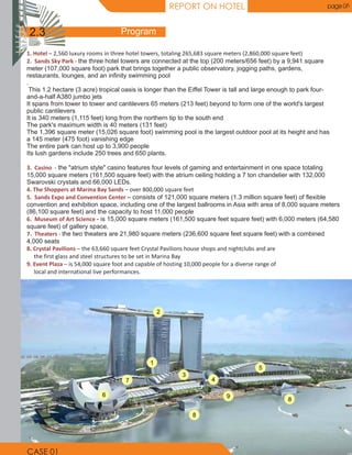 Resort Report Math Report on Hotel | PDF