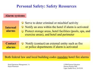 Hotel safety & security | PPT