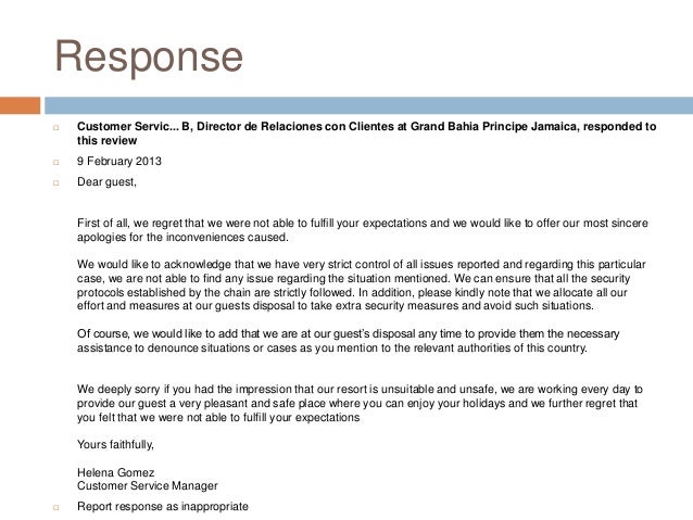 complaint mobile letter to 3 Hotel security 2 complaint mobile letter to 3 Hotel security 2