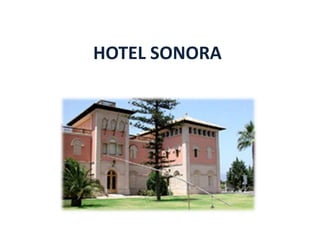 HOTEL SONORA
 