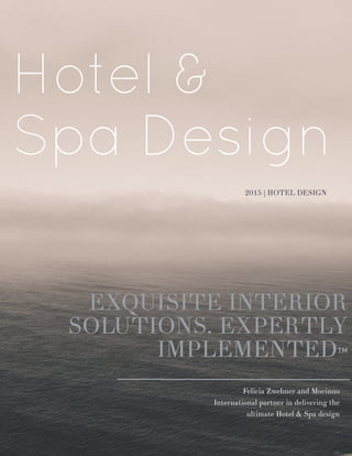 Hotel & Spa Design 