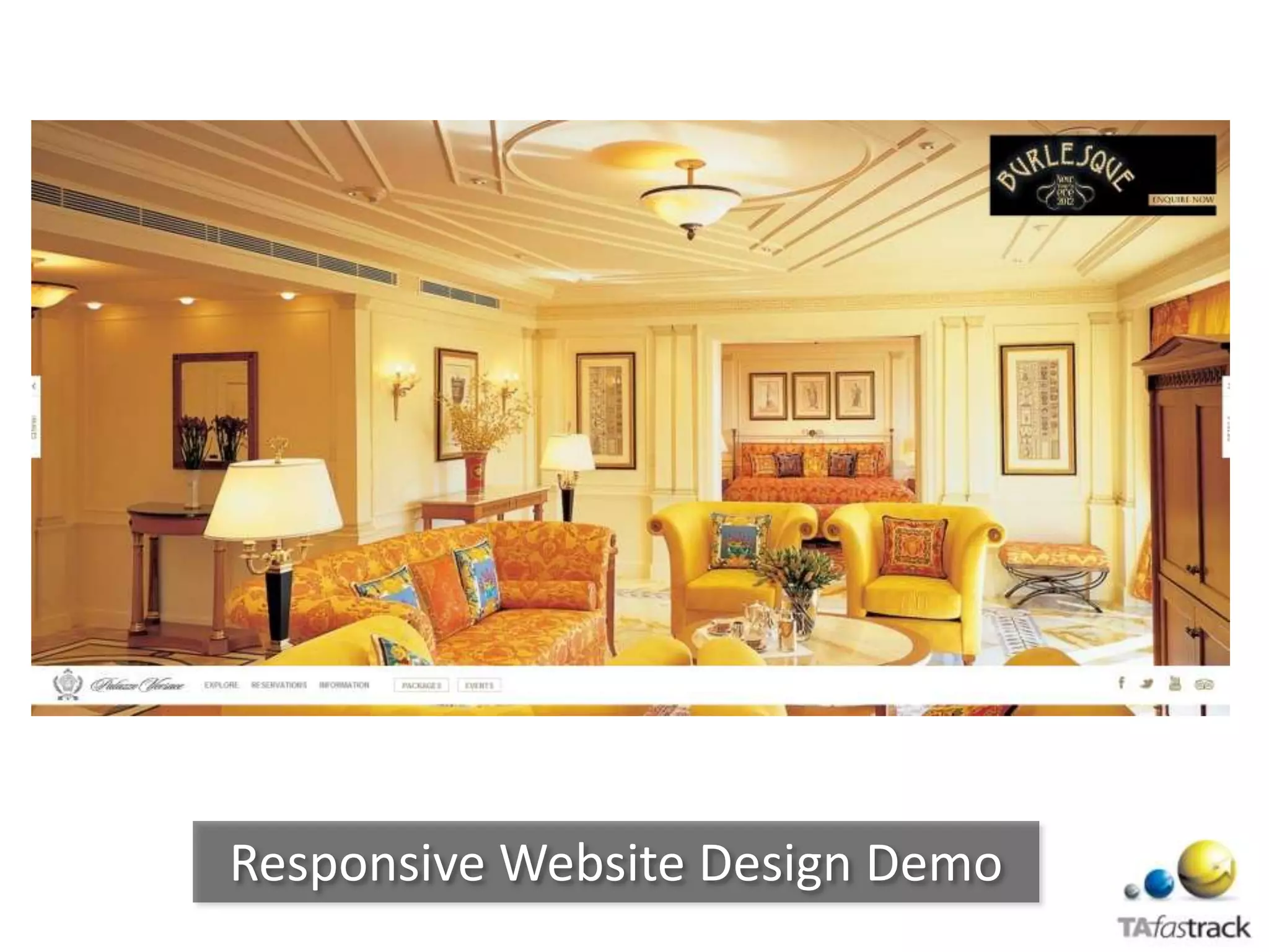 Responsive Website Design Demo
 