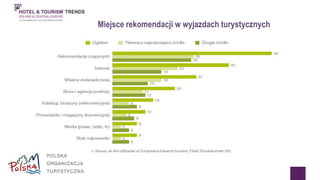 Miejsce rekomendacji w wyjazdach turystycznych 
 