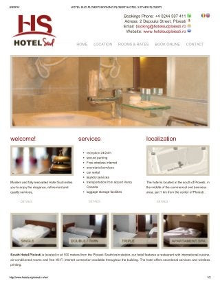 HOTEL SUD PLOIESTI BOOKING PLOIESTI HOTEL 3 STARS PLOIESTI - See more at: http://www.hotelsudploiesti.ro/en/