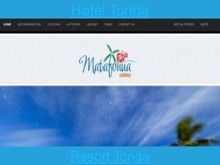 Hotel Tonga
Resort Tonga
 