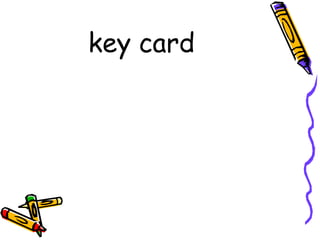 key card   