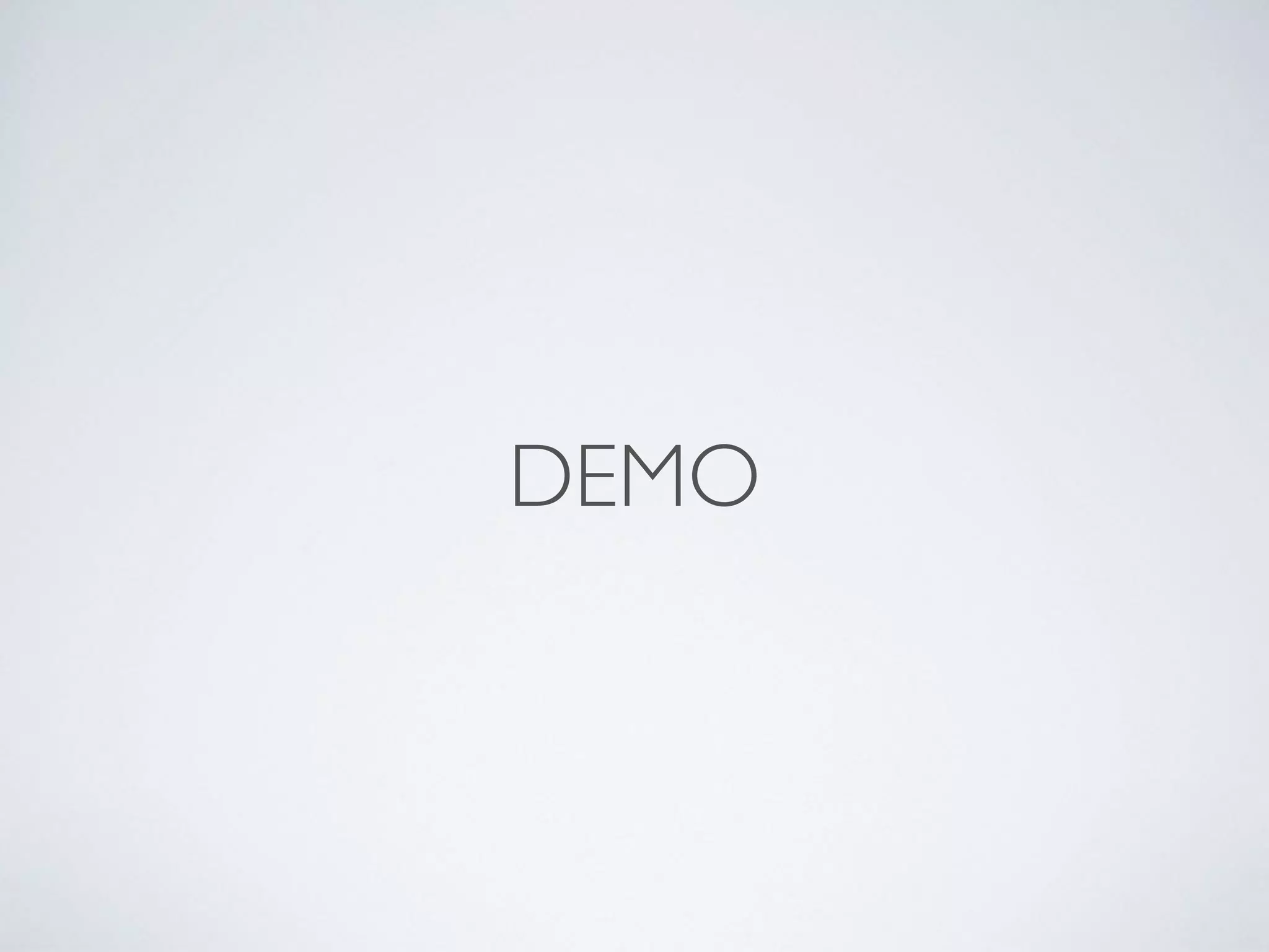 DEMO
 