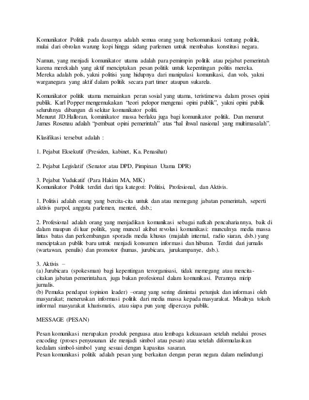 Buku komunikasi politik pdf