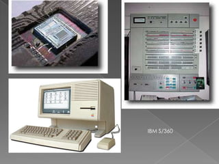 Circuito integrado Intel 8742




                                IBM S/360
 