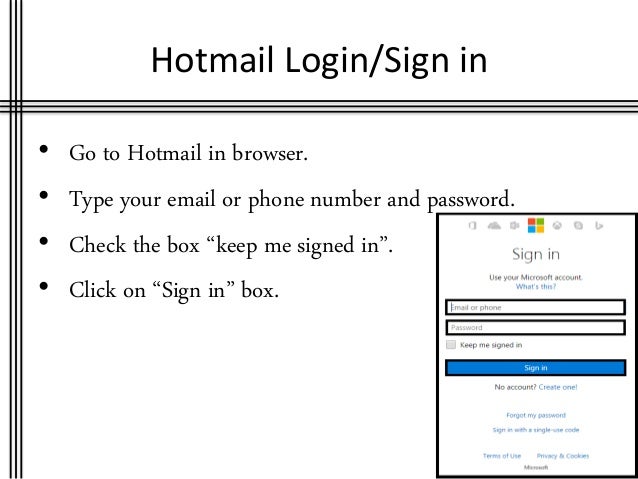 www hotmail login