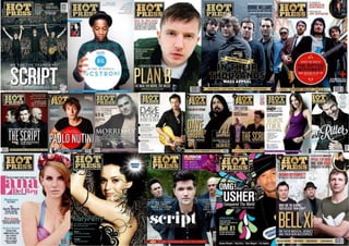 Hot press magazine collage
