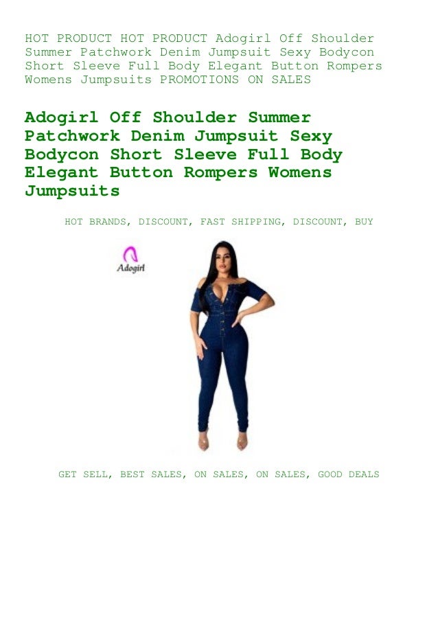 patchwork denim jumpsuit