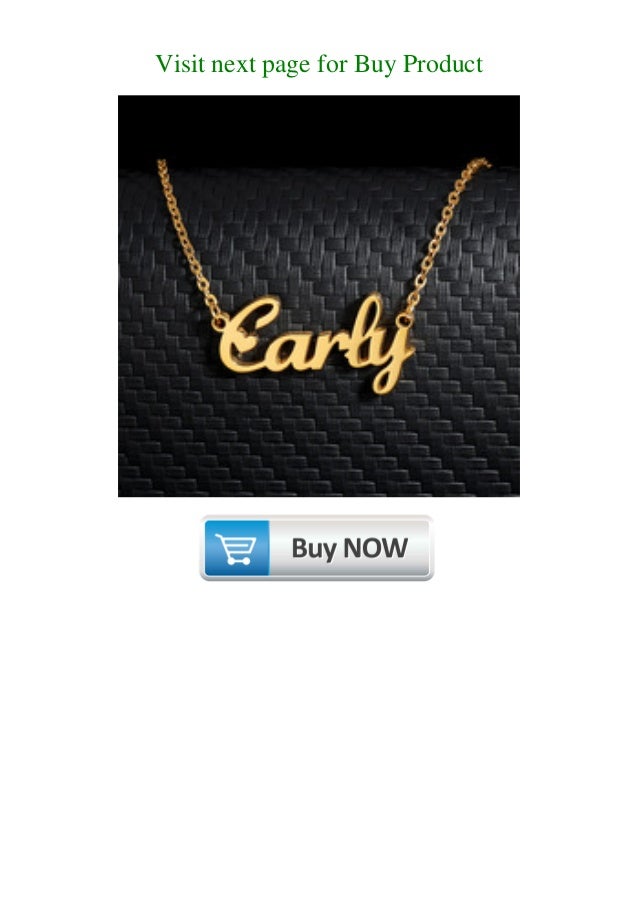 Hot Product Personalized Font Name Design Custom Necklaces For Women