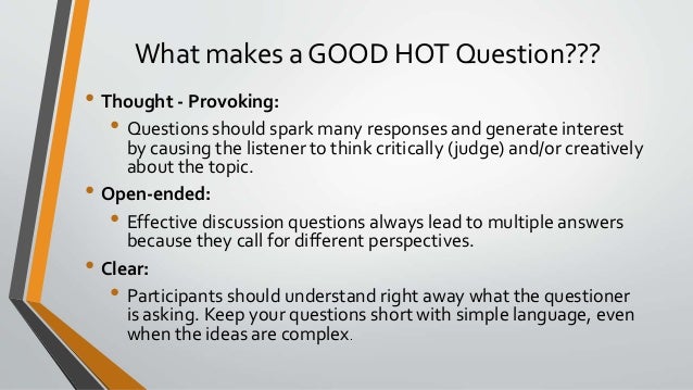 Hot questions
