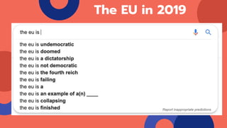 The EU in 2019
 
