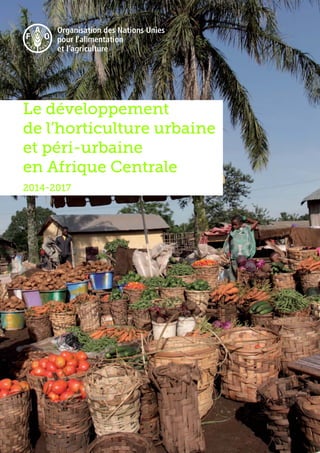 Le développement
de l’horticulture urbaine
et péri-urbaine
en Afrique Centrale
2014-2017
 