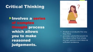 promoting higher order thinking skills s | PPTX