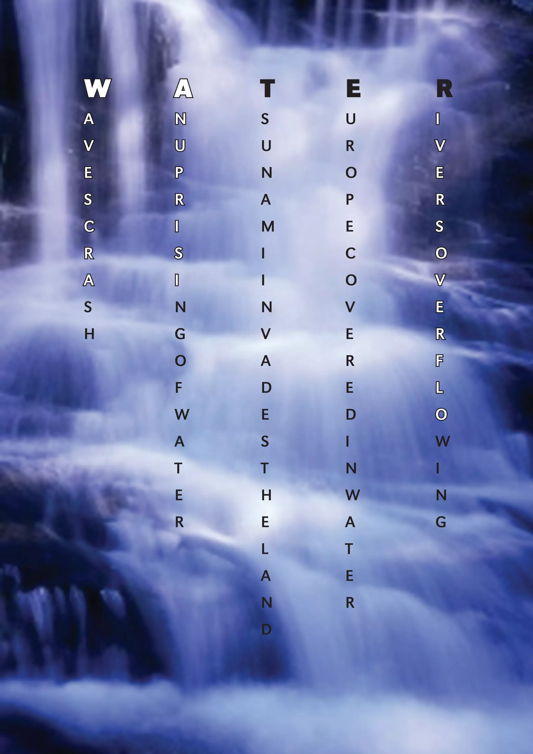 5
A
N
U
P
R
I
S
I
N
G
O
F
W
A
T
E
R
T
S
U
N
A
M
I
I
N
V
A
D
E
S
T
H
E
L
A
N
D
E
U
R
O
P
E
C
O
V
E
R
E
D
I
N
W
A
T
E
R
R
I
V
E
R
S
O
V
E
R
F
L
O
W
I
N
G
W
A
V
E
S
C
R
A
S
H
 