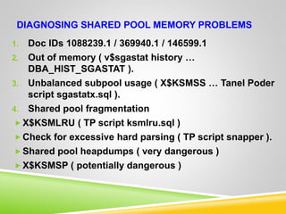 Shared_Pool_Monitoring THREE APPROACHES TO Shared Pool Monitoring | PPTX