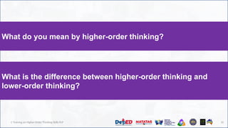 Higher Order Thinking Skills_PLPs_INSET 24-25.pptx
