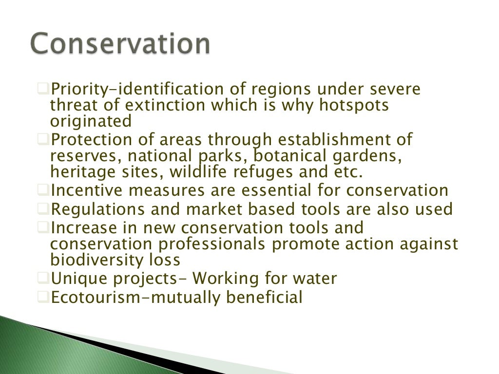 Hotspots of biodiversity