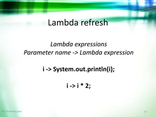 Hot Streaming Java | PPTX