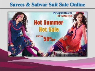 Sarees & Salwar Suit Sale Online
 