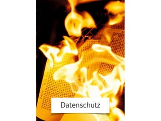 Datenschutz 
 