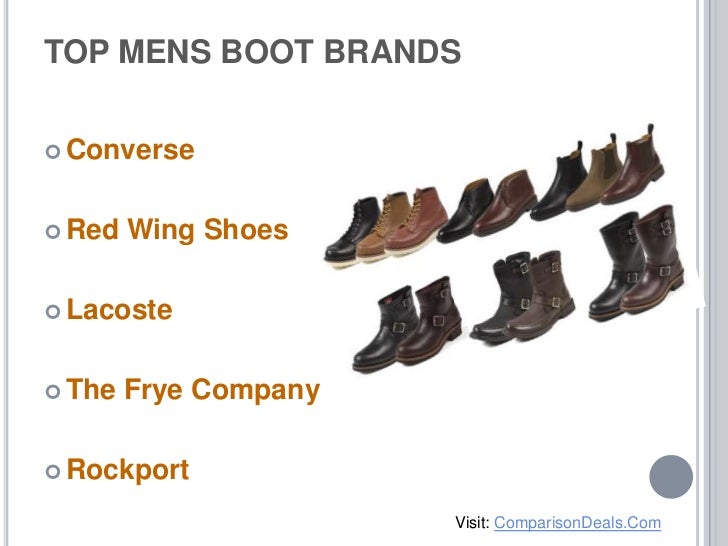 mens boots names