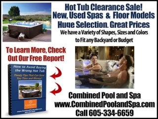 Hot Tubs for Sale Sioux Falls, Brookings, SD