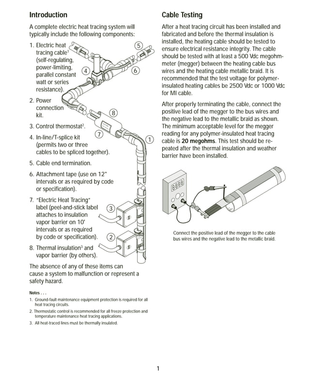 Hot Water Heat Tracing Maintenance and Troubleshooting Guide PDF