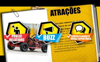 PUBLIC
RELATIONS BUZZ COMPARTILHAMENTO
MÍDIA ESPONTÂNEA
 