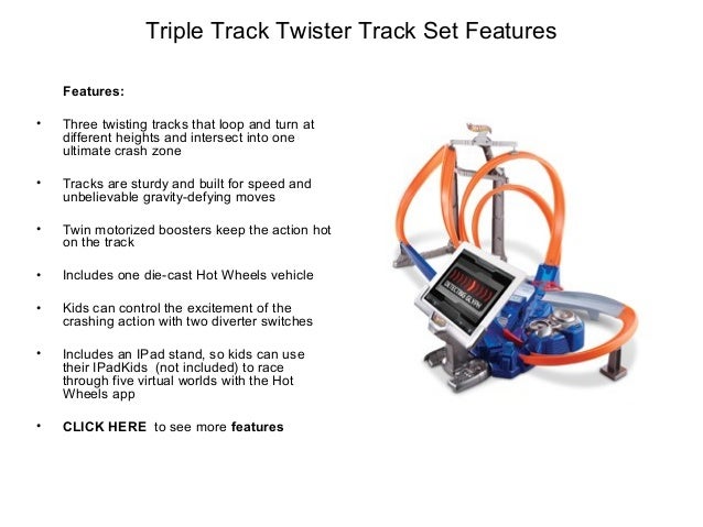 hot wheels ipad track