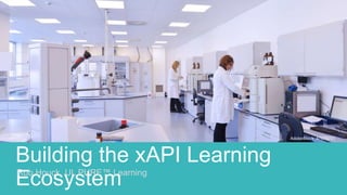 Building the xAPI Learning
EcosystemRob Houck, UL PURE™ Learning
AdobeStock_47575701
 